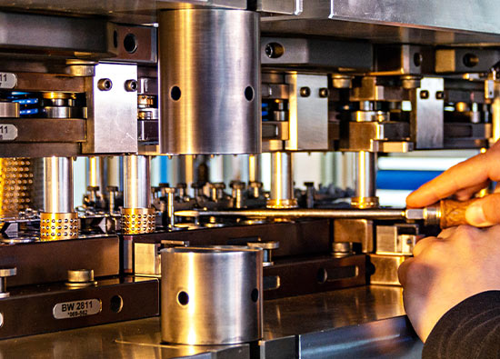 Einblick in die Hettich-Produktion am Standort Berlin