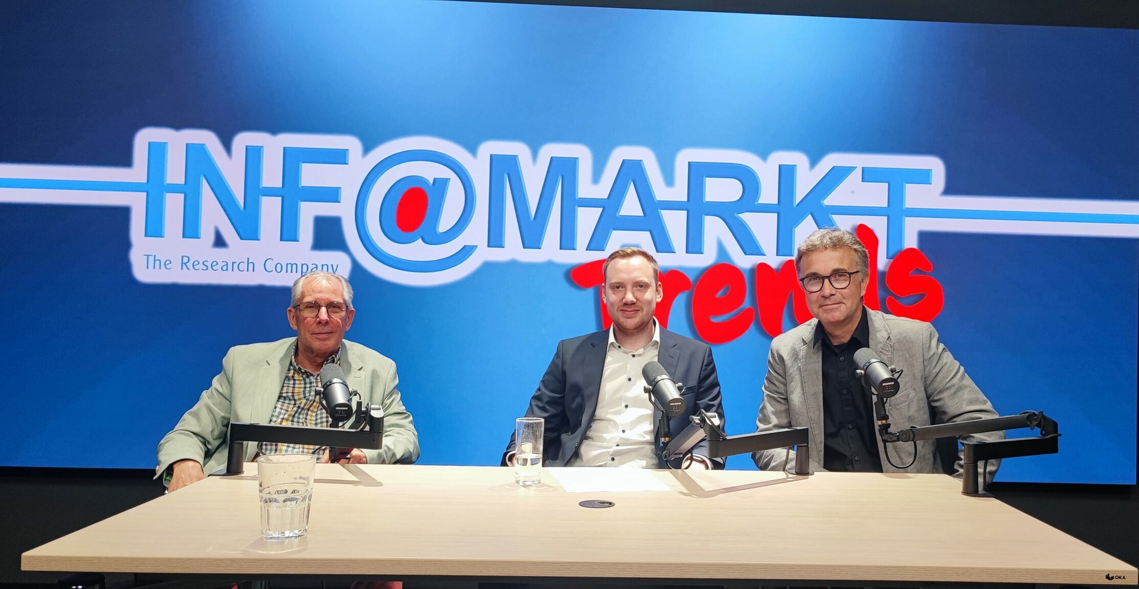 INFO-MARKT Trends Podcast Dr. Alfried Große, Julian Lucht und Daniel Zils